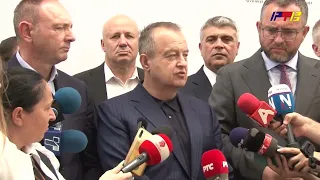 Dačić i Toškovski na graničnom prelazu Preševo - Tabanovce /RTV Vranje 1. 7. 2026./