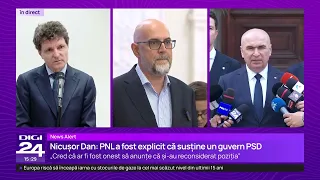 "For now, I feel I shouldn't get involved." What Nicușor Dan says about installing a new Government