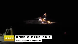 TË SHTËNAT ME ARMË NË JAHT/ Policia shoqëron katër persona