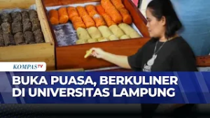 Kawasan Universitas Lampung Jadi Favorit Berburu Takjil | KOMPAS PETANG
