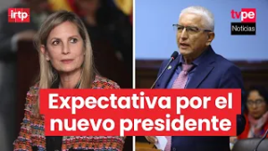 Presentan candidatura de María del Carmen Alva y Segundo Acuña para presidente del Congreso