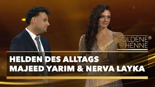 Majeed Yarim, ASB-Sanitäter und Nerva Layka sind die "Helden des Alltags" | Goldene Henne 2026