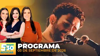 Imagen Noticias 5:30 | Programa completo 03 de septiembre de 2026