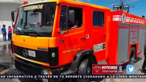 Camión se incendia en carretera panamericana de Estelí