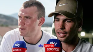 Джек Дрейпер, Карлос Алькарас, Янник Синнер и Кэмерон Норри с нетерпением ждут матча в Индиан-Уэл...