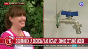 Robo y daños dentro de la escuela Las Heras