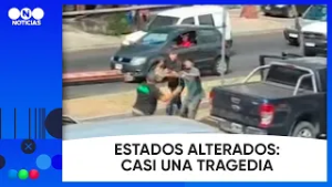CHOQUE, PELEA y un ATAQUE CRIMINAL en el Acceso Oeste #TelefeNoticias
