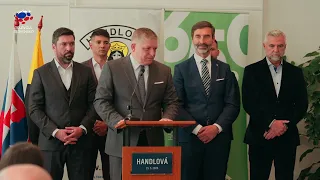 Robert Fico v Handlovej: Výzva na zrušenie nedeľných diskusií a plány s ruskou ropou