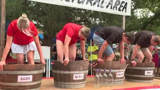 Altus Grape Fest kicks off with media stomp