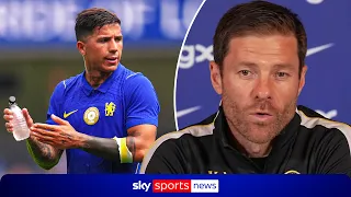 Xabi Alonso explains what's next for Enzo Fernandez | "Enzo is a Chelsea player"
