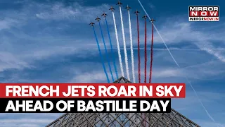 Inside French Air Force's Special Rehearsal Before Bastille Day, Jets Display Military Might