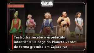 Teatro Ica recebe espetáculo infantil: "O Palhaço do Planeta Verde", de forma gratuita em Cajazeiras