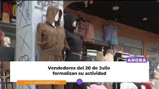 60 vendedores del recinto ferial del 20 de Julio regularizan su actividad comercial | Actualidad