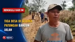 THREE VILLAGES IN SELUMA CHIP IN TO REPAIR ROAD