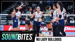 POST-GAME: NU Lady Bulldogs discuss five-set thriller against FEU | SOUNDBITES
