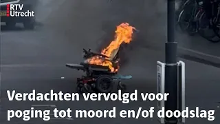Man uit brandende rolstoel heeft 'dag en nacht pijn' | RTV Utrecht