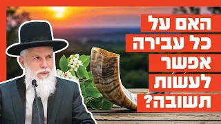 Rabbi Zamir Cohen - Can You Repent for Every Sin?