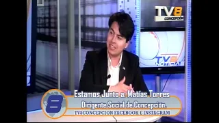 Noticias Las Entrevistas a Matías Torres Dirigente Social de Concepción 11 09 2026