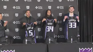 Sacramento Kings welcome three new rookies