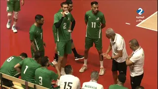 الكرة الطائرة : ألعاب البحر الأبيض المتوسط مباراة تونس والجزائر