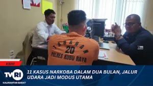 2 MARET 2026 11 KASUS NARKOBA DALAM DUA BULAN, JALUR UDARA JADI MODUS UTAMA