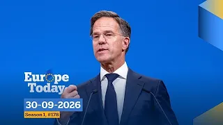 Europe Today : le chef de l'OTAN Mark Rutte au sommet Défense et Espace d'Euronews à Bruxelles