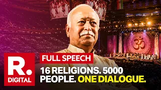 Mohan Bhagwat In New York: 5,000+ Gather For Unity, Dialogue & Universal Oneness
