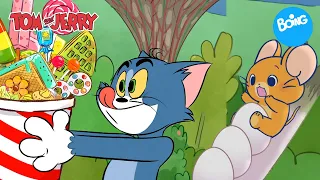 Rivalidad dulce de Tom y Jerry 🍭 | Momentos de dibujos tontos y adorables | Tom y Jerry | Boing