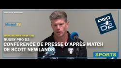Scott Newlands Press Conference - VRDR BEZIERS - 10/09/2026
