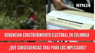 Allegations of electoral coercion in Colombia: What are the consequences of this crime?