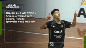 TRAIPU 4 x 2 ATLÉTICO - Amplia o Traipu! Sem goleiro, Pereira aproveita e faz mais um