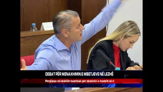 DEBAT PËR MENAXHIMIN E MBETJEVE NË LEZHË