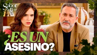 Amparo discovers Juan is accused of killing his wives | Sabor a ti 1/2 | Episode 10