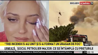 Apocalyptic wildfires in Spain and France. Thousands of Romanians evacuated from the path of the ...