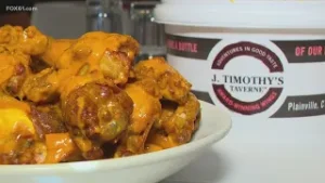 With the Patriots in play, Plainville’s J Timothy’s chicken wings are too