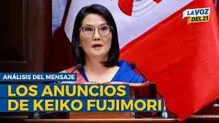 Everything Keiko Fujimori announced in her first message to the nation | Analysis