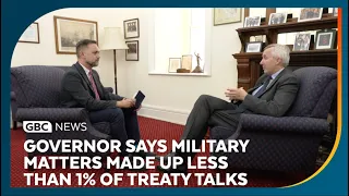 Military base occupied less that one percent of diplomatic effort towards Treaty, says Governor