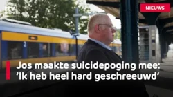 Train driver Jos is there for passengers who are struggling
