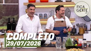 Fica com a Gente: Quiche de palmito e mais (29/07/26) | Completo