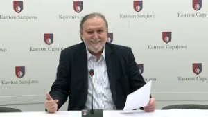 Press konferencija ministra Mladena Pandurevića povodom problema grijanja u Vogošći