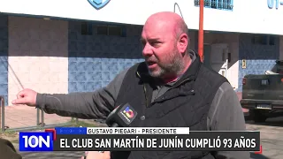 INTERVIEW WITH GUSTAVO PIEGARI: CLUB SAN MARTÍN DE JUNÍN CELEBRATES 93 YEARS