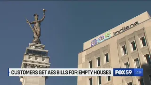 Indianapolis family 'frustrated' by $700+ AES bills for vacant home