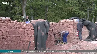 Megszólalt a harang az Eged-hegyi kápolnánál - 2026.09.25.