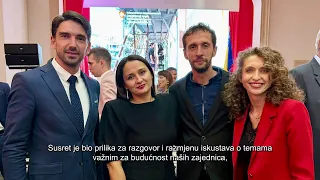 GRAD VISOKO NA PRIJEMU POVODOM 30 GODINA PRIJATELJSTVA ŠVICARSKE I BOSNE I HERCEGOVINE