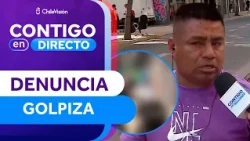 Man in wheelchair REPORTS BEATING by municipal guards - Contigo en Directo