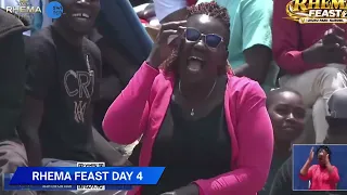 Kenyan bloggers you guys are brutal! Says Apostle Felix Okoh at the Rhema Feast happening in Nairobi
