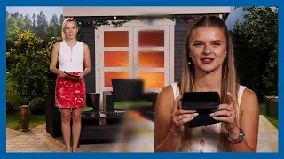 Diana & Lina present blood pressure monitor and heart rate watch on @PEARL-TV