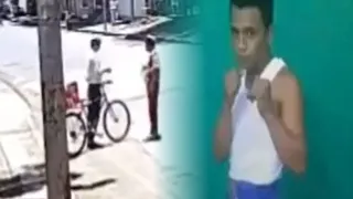 Man hits elderly man and throws his bicycle into a canal in Managua