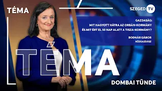 Gazdaság: Mit hagytak hátra Orbánék és mit ért el eddig a Tisza? – Téma, 2026. 07. 01.