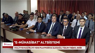 Naxçıvanda “e-mühasibat” altsistemi ilə bağlı təlim keçirilib